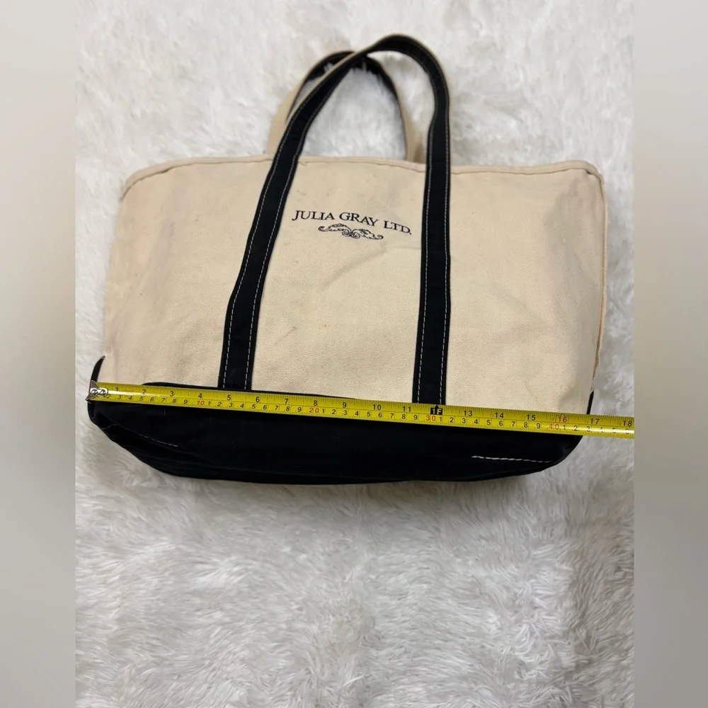 L.L. Bean Beige and Black Men's Tote Bag